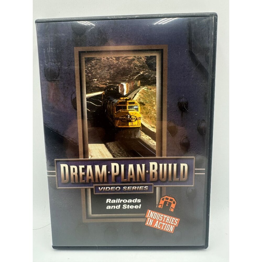 Dream Plan Build Railroads And Steel Video Series Kalmbach Publishing DVD 2007